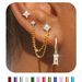 Women’s Jewelry Set Fashion Hot Sales Real Gold Brass Electroplating Zircon Inlaid Long Tassel Chain Ladies Fashion Earrings Set_ipsvogv.com