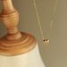 Stainless Simple Pink Heart-shaped Peach Necklace Collarbone Chain Titanium Steel Gold-plated Jewelry_ipsvogv.com