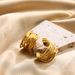 Women’s Jewelry Set Fashion Multi Line Irregular Gold Earrings Light Luxury Simple Fashion Design Earrings_ipsvogv.com