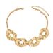 Geometric Fashion OL Irregular Metal Necklace for Niche Wrinkle Design, Women's Clavicle Chain Versatile Accessories_ipsvogv.com