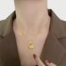 New Benmingnian luck Lucky Rich Rabbit Necklace Simple Women Light Luxury Money Rabbit Unmeasured Fashion Design_ipsvogv.com