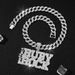 Yiwu Jewelry Cuban Alphabet RUBY ROCK Necklace Diamond Set Gun Pendant Men's Accessory Chain_ipsvogv.com