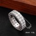 Cao Shi's Fashionable Light Luxury Full Zircon Men's Street Dominant Punk Hip Hop Couple Ring, Hot Selling_ipsvogv.com