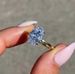 INS Wedding Luxury Elliptical Zircon Series Women's Ring Fashionable, High End, Versatile Design For Women_ipsvogv.com