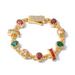 Men's Jewelry Hip Hop Colored Gemstone Bracelet Light Luxury High End Jewelry Men's Bracelet Accessories_ipsvogv.com