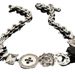 Y2k Sweet And Cool Style White Button Necklace Retro Niche Design High End Exquisite Clavicle Chain Light Luxury Necklace Trend_ipsvogv.com