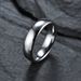Men's Jewelry Curved Smooth Anti Scratch Tungsten Steel Ring Hard Tungsten Gold Couple Ring Bright Single Pinky Ring Hand Jewelry_ipsvogv.com