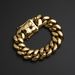 Men's Jewelry Cuban Chain Hip Hop Titanium Steel Stainless Steel 22mm Necklace K Vacuum Plating Gold_ipsvogv.com