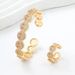 Smiley Face Micro Inlaid Diamond Fashion Open For Women Fashionable Elegant Versatile Bracelet Ring_ipsvogv.com