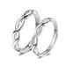 Octagonal Star Creative Fashion With Micro Setting Of White Stone Ring, Living Simple Couple Ring Jewelry_ipsvogv.com