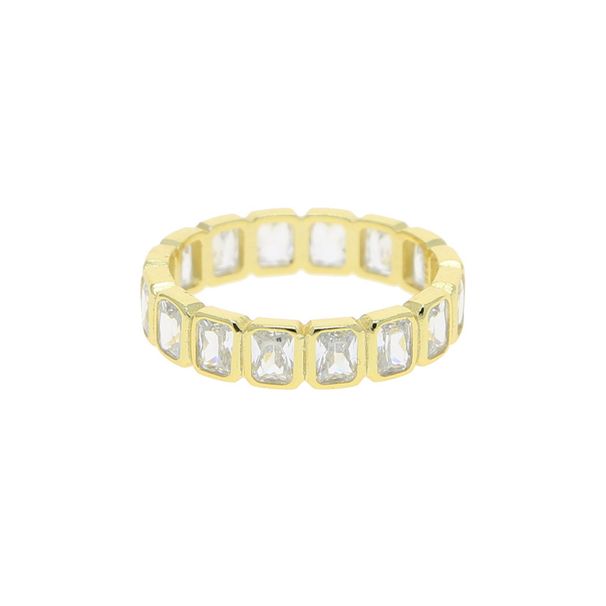 Fashion Silver Zircon Ring Trend Men And Women Hip Hop Ring_ipsvogv.com