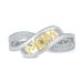 Fashionable Rose Gold Love Mom Colorful Ring Mother's Day Birthday Gift_ipsvogv.com