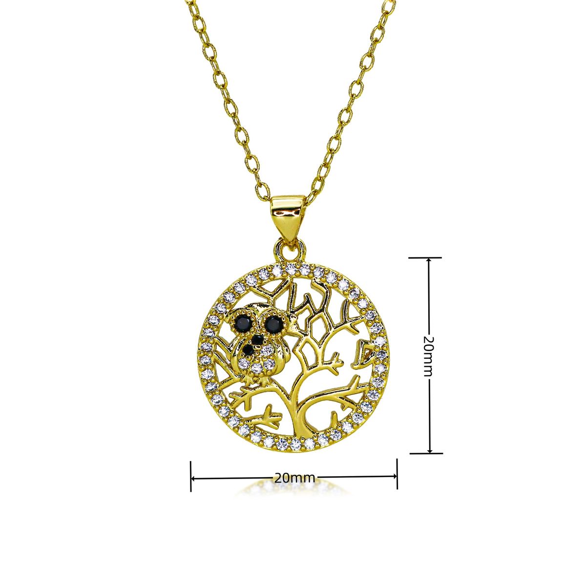 Animal Scorpion Owl Necklace For Girls Light Luxury Niche Design High End New Clavicle Chain Strong Chain Summer Gift_ipsvogv.com