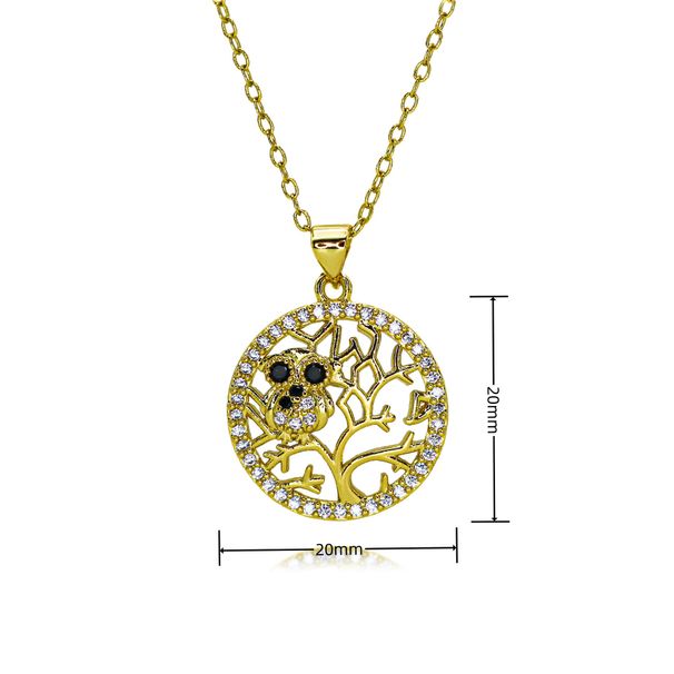 Animal Scorpion Owl Necklace For Girls Light Luxury Niche Design High End New Clavicle Chain Strong Chain Summer Gift_ipsvogv.com