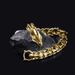 Head Zinc Alloy Men's Hip-Hop Punk Lin Pattern Dragon Bone Bracelet_ipsvogv.com