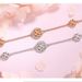 Women's Jewelry Lucky Four Leaf Clover Bracelet 925 Sterling Silver Bracelet Star Plate Short Girlfriend Birthday Gift Simple Style_ipsvogv.com