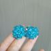 Unisex Small Fresh And Cool Blue Hydrangea Beaded Earrings For Women High End Handmade Design Niche Earrings Versatile_ipsvogv.com