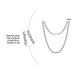 Men's Jewelry 8MM/4MM Byzantine Men's Domineering Thick Chain Titanium Steel Necklace Chain Chain Jewelry_ipsvogv.com