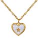Full Body 【 Titanium Steel 】 Love Shell Star Furnace Real Gold Necklace Female Ins Internet Celebrity Clavicle Chain 【 】 【 】 【 】_ipsvogv.com