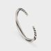 Twisted Line Trendy High-end Style Open Bracelet Niche Fashion Design Men's Versatile Accessory_ipsvogv.com