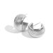 Women's Jewelry Metal Ball C Shaped Earrings Light Luxury Niche Design High End Fashion Personalized Texture Earrings_ipsvogv.com