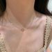 【Little Bud】Gold Beaded Lace Flower Pearl Choker Necklace For Women New Light Luxury High-end Sense Neck Chain Jewelry_ipsvogv.com