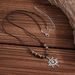 European and American Fashion Sunflower Tiger Stone Bead Necklace Hip-hop Niche High-end Feeling Collarbone Chain Men's Necklace_ipsvogv.com