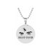 Billie Eilish Logo Pendant For Male And Female Stainless Steel Necklace By Celebrity Surrounding Rap Singer_ipsvogv.com