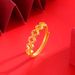 Live Mouth Sand Gold Ring, Women's Temperament, Multi Style Bow, Bamboo Knot, Copper Alloy Jewelry_ipsvogv.com