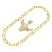 Hip hop 3D Diamond Bull Head Pendant Cuban Large Gold Chain Cool Punk Trendy Wearing Necklace_ipsvogv.com