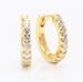 Women's Jewelry Gold Plated Sparkling Hug Earrings Fashionable Niche Design Circle High End Earrings_ipsvogv.com