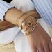 Jewelry Punk Hip-hop Style Lock For Women Mixed And Matched With Multi Element Geometric Round Buckle Set Bracelet_ipsvogv.com