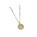 Titanium Steel 【 】 Light Luxury Full Diamond Micro Inlaid Zircon Devil's Eye Necklace Copper Plated True Gold Pendant 【 】_ipsvogv.com
