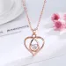 Product Heart Necklace For Women S Sliver Forever Jewelry I Love You Mother Girlfriend Wife Without Gift Box_ipsvogv.com
