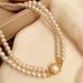 Double Layered Autumn Winter Long Pearl Sweater For Women 2024 New Style Trendy And Necklace With A High-end Feel_ipsvogv.com