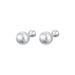 Women's Jewelry French Retro Brushed Ball Earrings Light Luxury High End Design One Piece Earrings Fashionable Temperament Earrings_ipsvogv.com