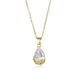 Japanese And Korean Light Luxury Titanium Steel Necklace, Women's Simple Water Droplet Shaped Pendant, Niche Design_ipsvogv.com