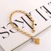 Stainless Gold For Women, Simple Titanium Steel Heart-shaped Pendant Bracelet_ipsvogv.com