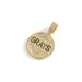 Hip Hop Round Shield Letter GRAYS Full Diamond Alloy Pendant Cuban Chain Necklace For Men_ipsvogv.com
