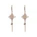 2021 New Trend Korean Style Elegant Zircon Flower Long Tassel Face Slimming S Silver Needle Earrings For Women_ipsvogv.com