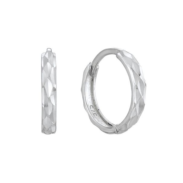 Women's Jewelry INS Style Geometric Inlaid Zircon Earrings Female Retro Metal Style Simple Fashion Trendy Earrings_ipsvogv.com