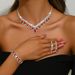 Women’s Jewelry Set Fashion Fashion Bridal Jewelry Wedding Dress Accessories Jewelry Sets Earrings Necklaces Bracelets Wedding Sets_ipsvogv.com