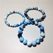 Flame Agate Cosmic Planet Starry Sky Natural Stone Beads Friendship Bracelet For Men And Women_ipsvogv.com