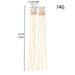 New Round Diamond Irregular Stud Earrings Temperament High Sense Long Fringed Earrings Earrings Women's Earrings_ipsvogv.com