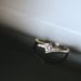 Fashion simple jewelry inlaid zircon plated real gold ring_ipsvogv.com