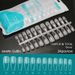 120pcs False Nails Acrylic Press on Nails Coffin Artificial Nails Clear/Semi-matte Tips for Extension Manicure Tool_ipsvogv.com