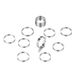 New Creative Fashionable Instagram Style Thick And Thin Plain Set Of 10 Pieces, Joint Ring For Women_ipsvogv.com