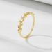 Women's Jewelry Light Luxury Niche Design Diamond Wheat Ear Sterling Silver Ring Cold Style High End Sense All Match Ring Bracelet_ipsvogv.com