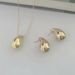 Fashion all match water drop CCB personality pendant necklace simple water drop punk glossy jewelry_ipsvogv.com
