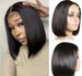 Bone Straight Bob Wig Lace Front Human Hair Wigs for Women 2x6 Transparent Lace Closure Wig Short Wigs Human Hair_ipsvogv.com